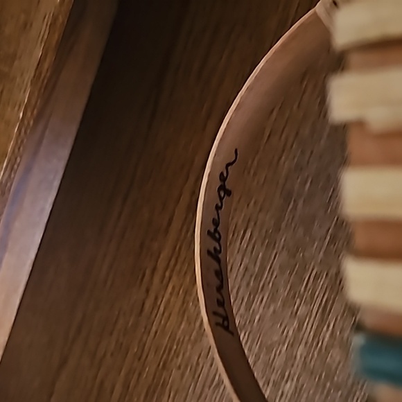 Hershberger MN Amish made Melon basket in green - Picture 4 of 4